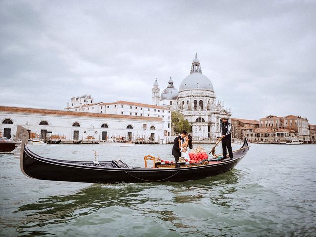 Il matrimonio di Yesena e Alex a Venezia, Venezia 45