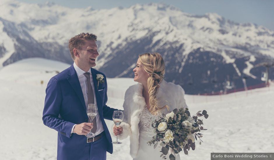 Il matrimonio di Alexander e Emelie a Pinzolo, Trento