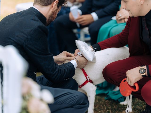 Il matrimonio di Teo e Stefania a Besozzo, Varese 40