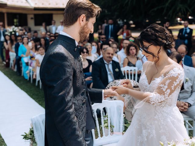 Il matrimonio di Teo e Stefania a Besozzo, Varese 42