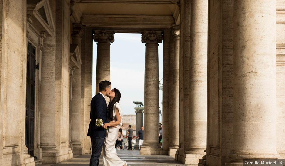 Il matrimonio di Emanuele e Moira a Roma, Roma