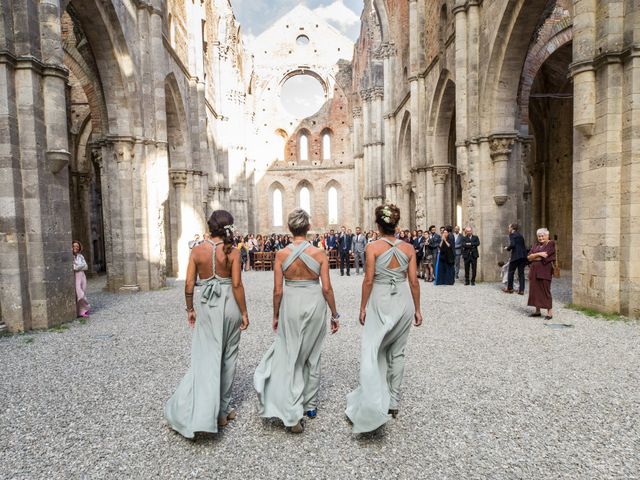 Il matrimonio di Matteo e Eva a Chiusdino, Siena 1