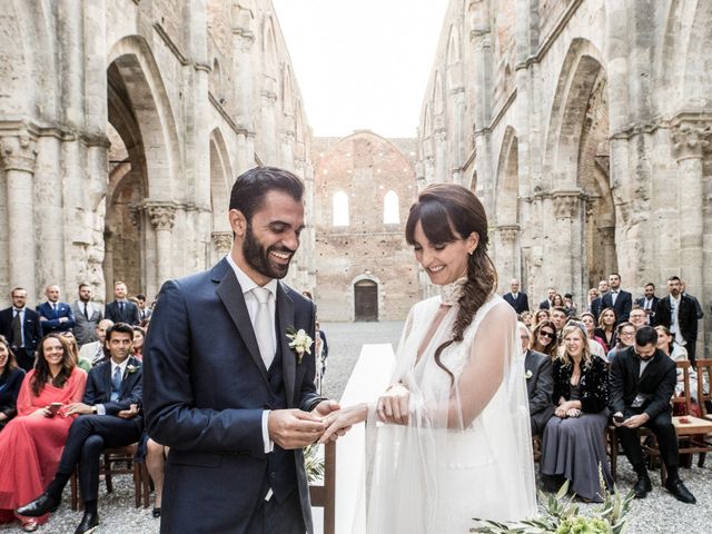 Il matrimonio di Matteo e Eva a Chiusdino, Siena 13