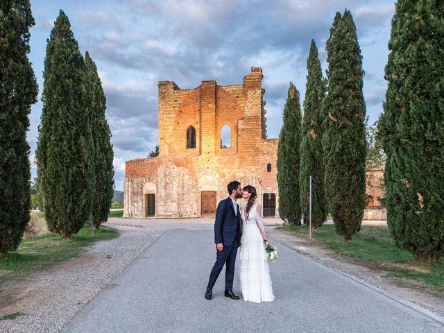 Il matrimonio di Matteo e Eva a Chiusdino, Siena 18