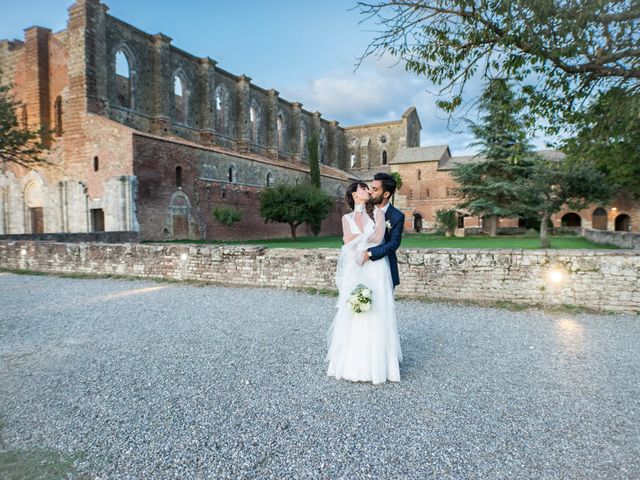 Il matrimonio di Matteo e Eva a Chiusdino, Siena 20