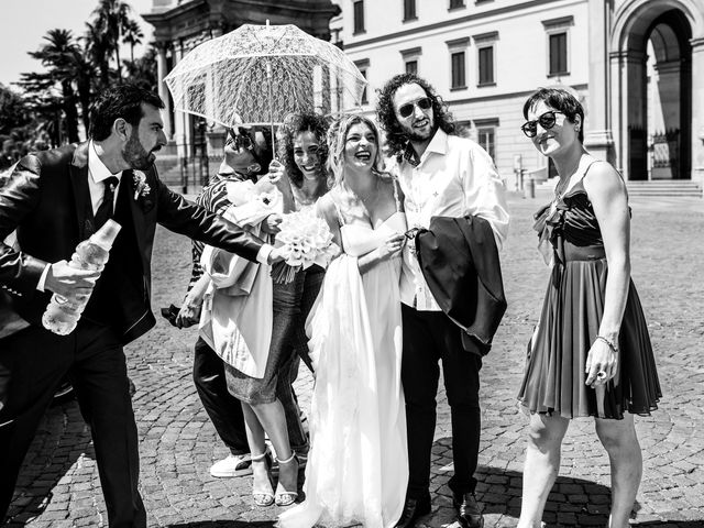 Il matrimonio di Angela e Rosario a Pompei, Napoli 67