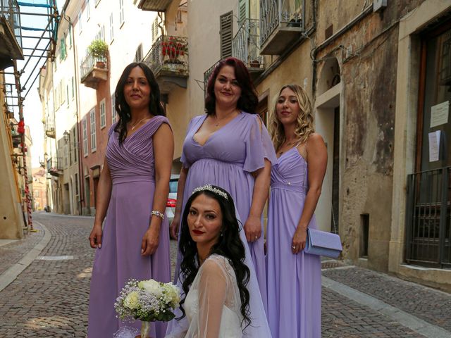 Il matrimonio di Luca e Mirjeta a Piozzo, Cuneo 11