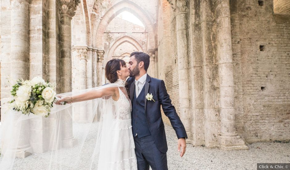 Il matrimonio di Matteo e Eva a Chiusdino, Siena