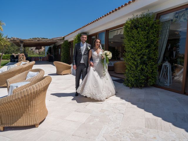 Il matrimonio di Claudia e Daniele a Arzachena, Sassari 41