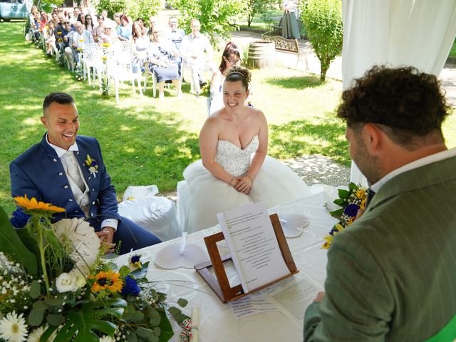 Il matrimonio di Matteo e Valentina a Scaldasole, Pavia 44