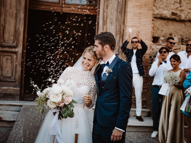 Il matrimonio di Gabriele e Diletta a Lari, Pisa 32