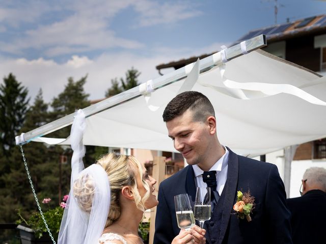 Il matrimonio di Daniele e Marika a Baselga di Pinè, Trento 35