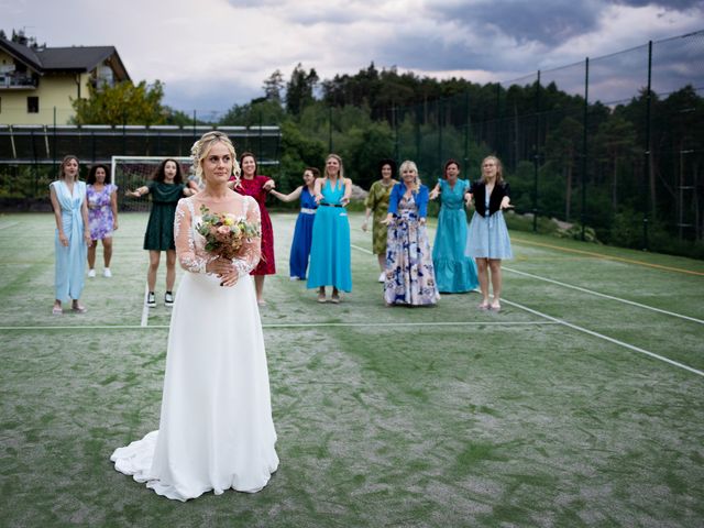 Il matrimonio di Daniele e Marika a Baselga di Pinè, Trento 63