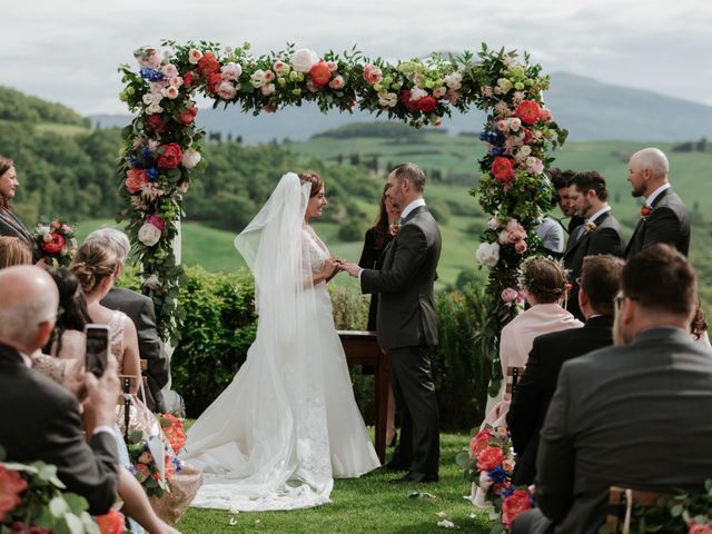 Il matrimonio di Joseph e Kimberly a Pienza, Siena 37