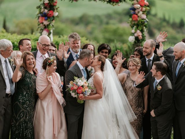 Il matrimonio di Joseph e Kimberly a Pienza, Siena 43