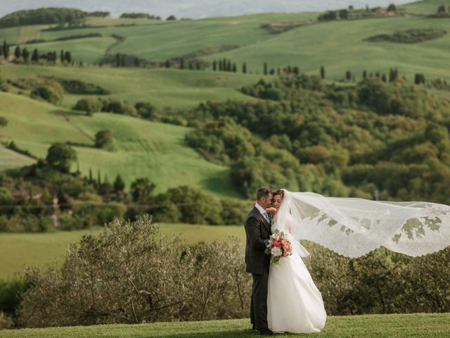 Il matrimonio di Joseph e Kimberly a Pienza, Siena 59