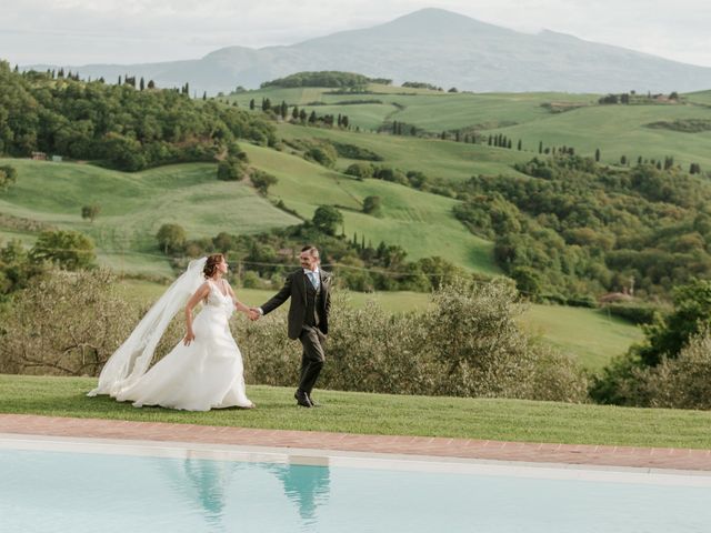 Il matrimonio di Joseph e Kimberly a Pienza, Siena 1