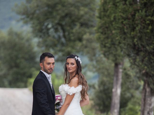 Il matrimonio di Massimo e Francesca a Ferentillo, Terni 30