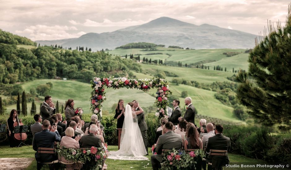 Il matrimonio di Joseph e Kimberly a Pienza, Siena