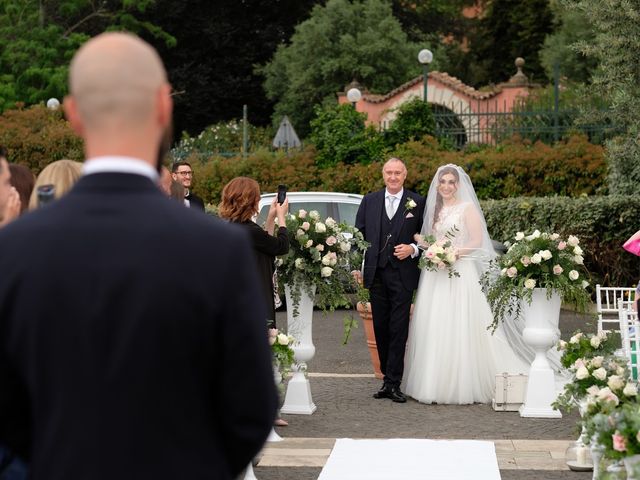 Il matrimonio di Fausto  e Lucia  a Marino, Roma 1