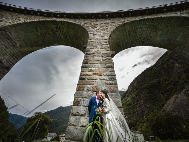 Il matrimonio di Nicolas e Lucia a Tirano, Sondrio 51