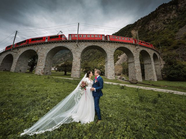 Il matrimonio di Nicolas e Lucia a Tirano, Sondrio 52