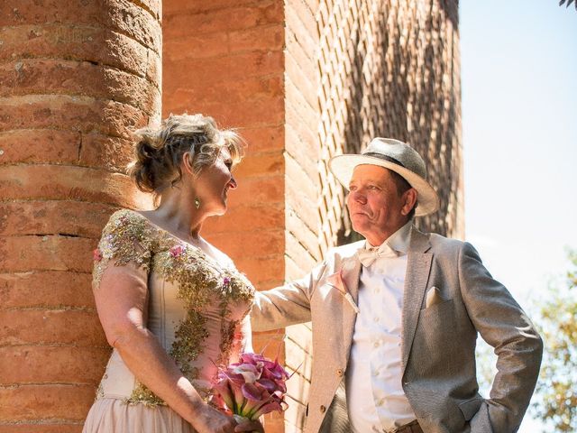 Il matrimonio di Bernard e Brigitte a Palaia, Pisa 43