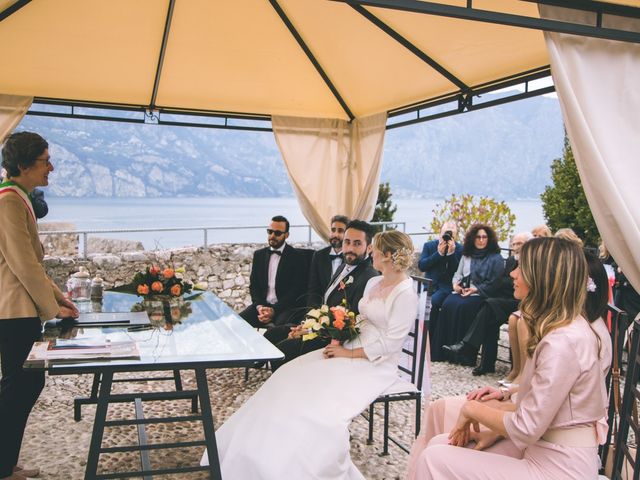 Il matrimonio di Oscar e Silvia a Malcesine, Verona 70