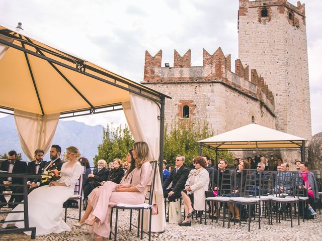 Il matrimonio di Oscar e Silvia a Malcesine, Verona 77