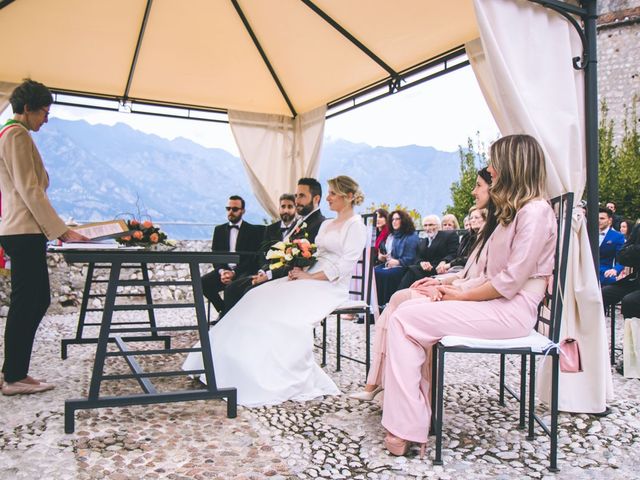 Il matrimonio di Oscar e Silvia a Malcesine, Verona 82