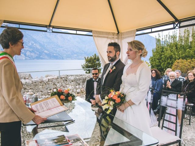 Il matrimonio di Oscar e Silvia a Malcesine, Verona 85