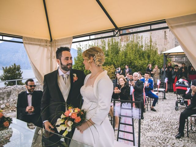 Il matrimonio di Oscar e Silvia a Malcesine, Verona 87