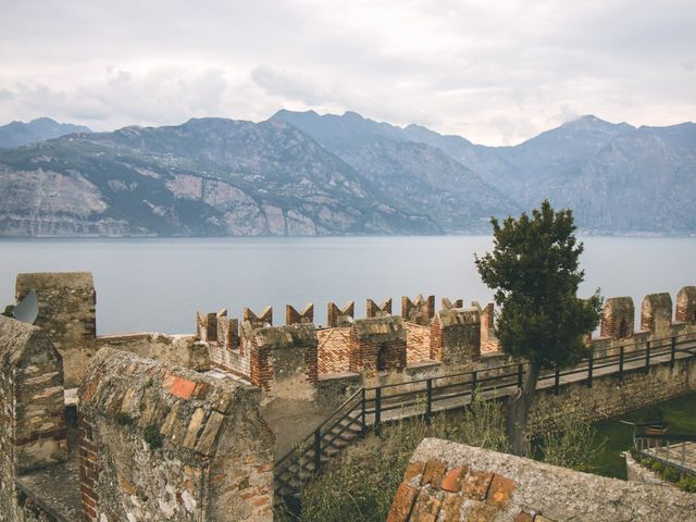 Il matrimonio di Oscar e Silvia a Malcesine, Verona 143