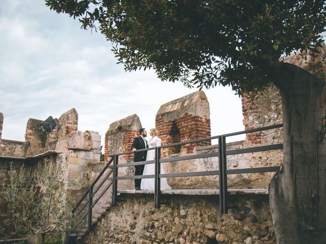 Il matrimonio di Oscar e Silvia a Malcesine, Verona 184