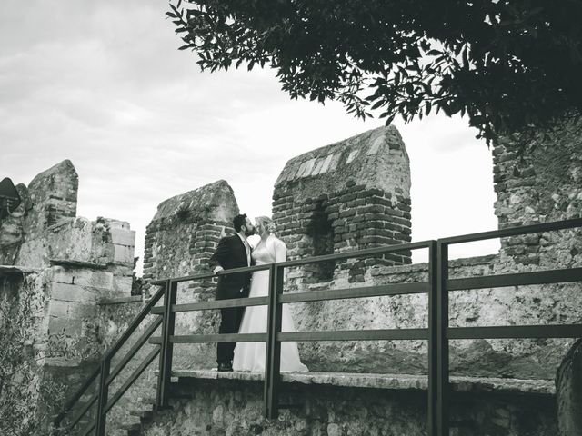 Il matrimonio di Oscar e Silvia a Malcesine, Verona 185