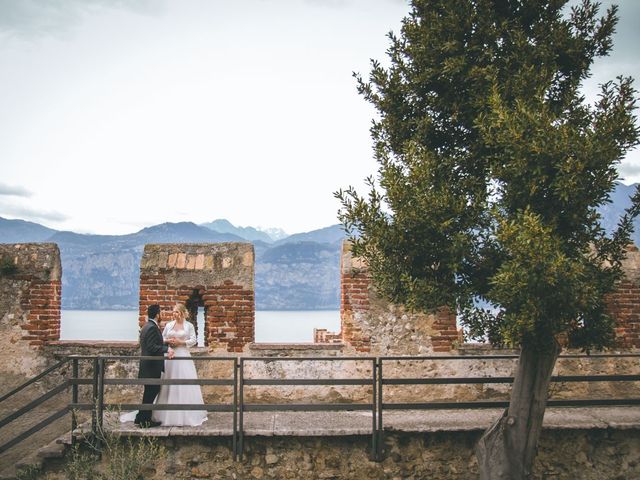 Il matrimonio di Oscar e Silvia a Malcesine, Verona 188