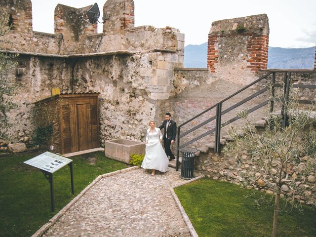 Il matrimonio di Oscar e Silvia a Malcesine, Verona 199