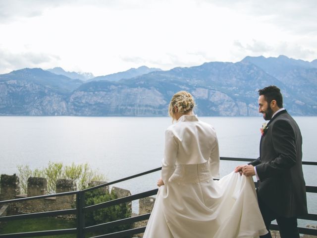 Il matrimonio di Oscar e Silvia a Malcesine, Verona 207