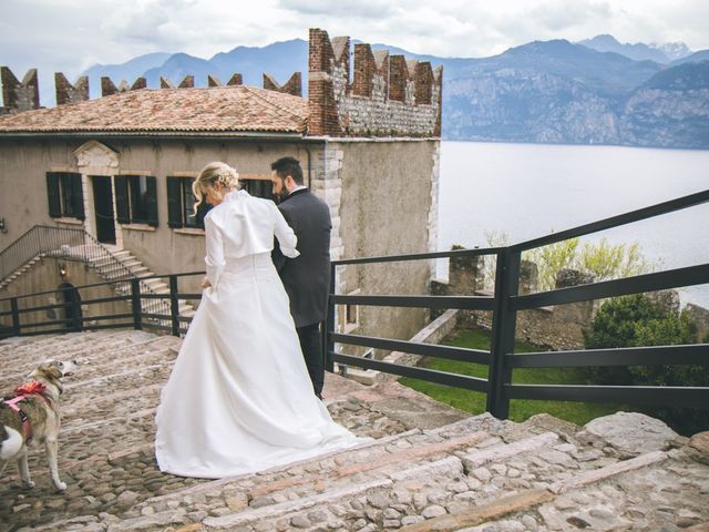 Il matrimonio di Oscar e Silvia a Malcesine, Verona 208