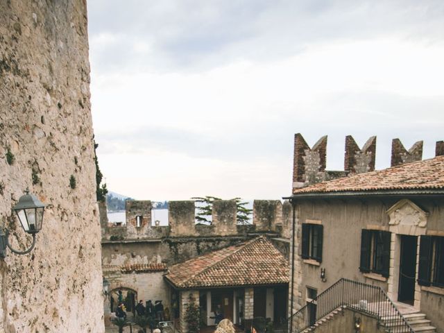 Il matrimonio di Oscar e Silvia a Malcesine, Verona 209