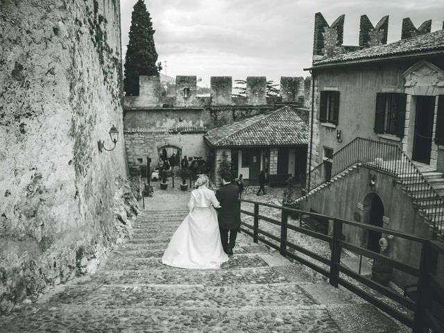 Il matrimonio di Oscar e Silvia a Malcesine, Verona 210