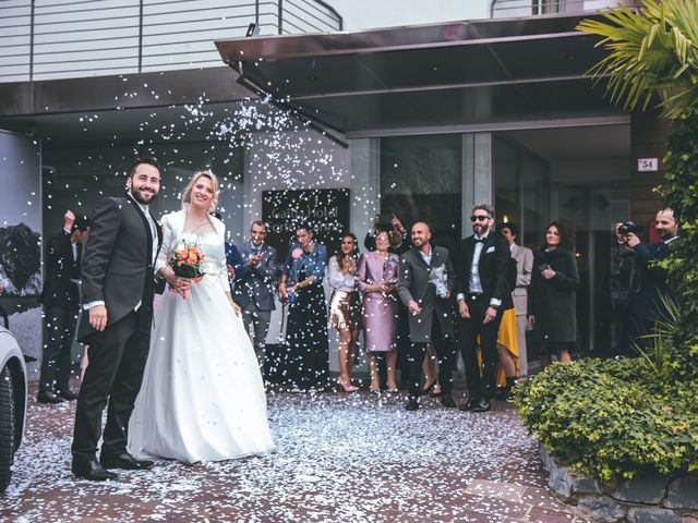 Il matrimonio di Oscar e Silvia a Malcesine, Verona 240