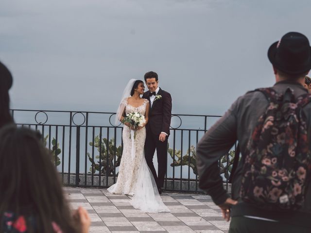 Il matrimonio di Joe e Vadicel a Taormina, Messina 43