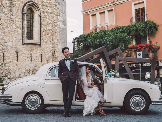 Il matrimonio di Joe e Vadicel a Taormina, Messina 61