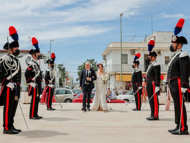 Il matrimonio di Marzia e Gabriele a Porto Cesareo, Lecce 15