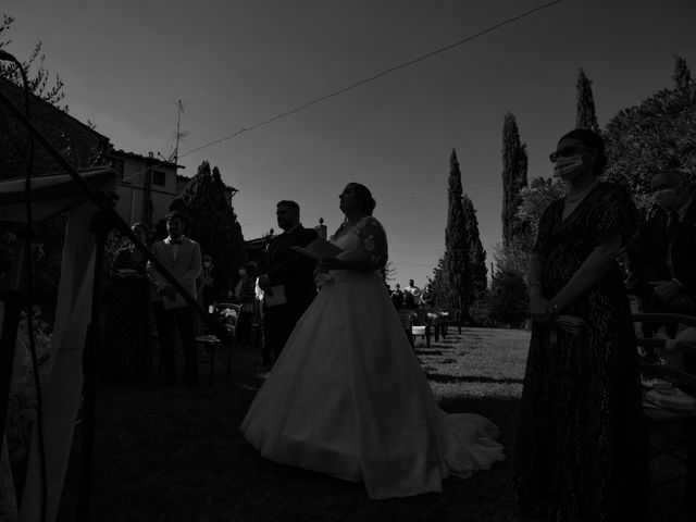 Il matrimonio di Mattia e Viola a Montespertoli, Firenze 41