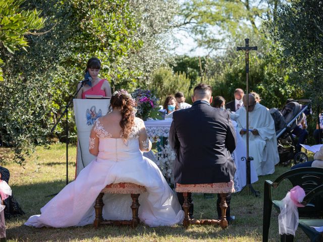 Il matrimonio di Mattia e Viola a Montespertoli, Firenze 56