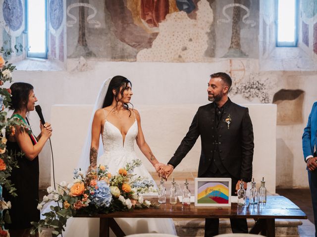 Il matrimonio di Arianna e Victor a Ocre, L'Aquila 68