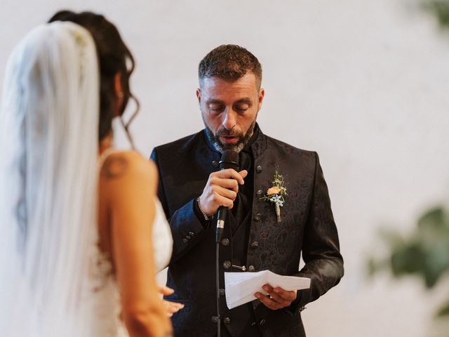 Il matrimonio di Arianna e Victor a Ocre, L'Aquila 79