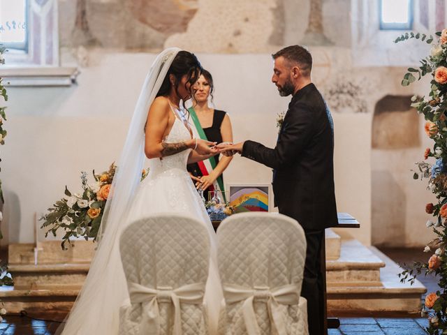 Il matrimonio di Arianna e Victor a Ocre, L'Aquila 86